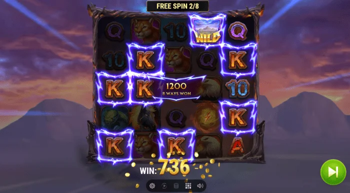 Colt Lightning Inferno bonus oyununda kazanma