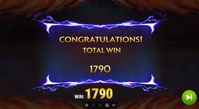 Colt Lightning Inferno toplam kazanç